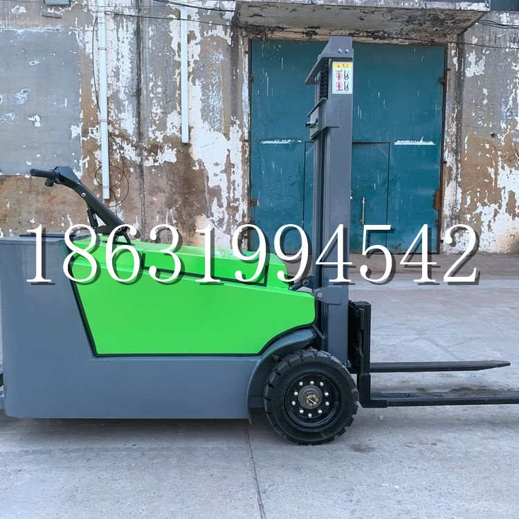 盐津县小型电动叉车1吨2吨步行站驾式电瓶堆高充电装卸车液压升降车铲车