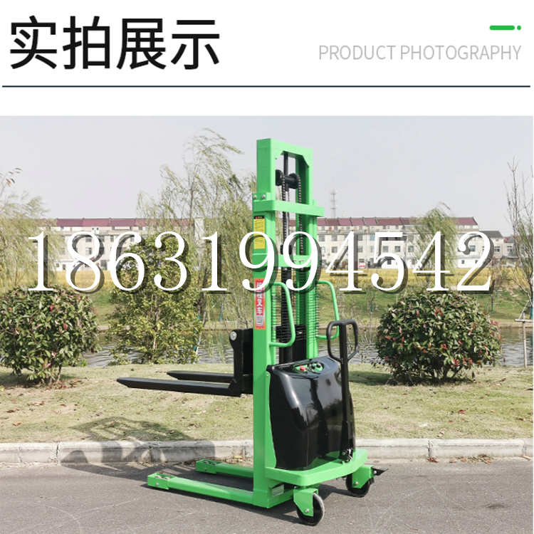 盐津县电动叉车堆高车液压铲车电瓶1吨2吨站驾步行式小型全自动叉车